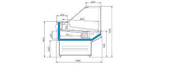 MAGNUM Quadro 1250 (без боковин)