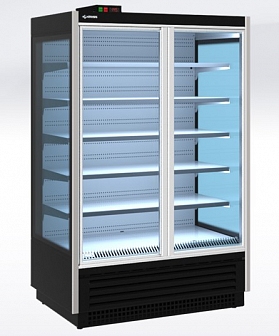 Холодильная горка SOLO D 1875 с энергоэффективным стеклопакетом